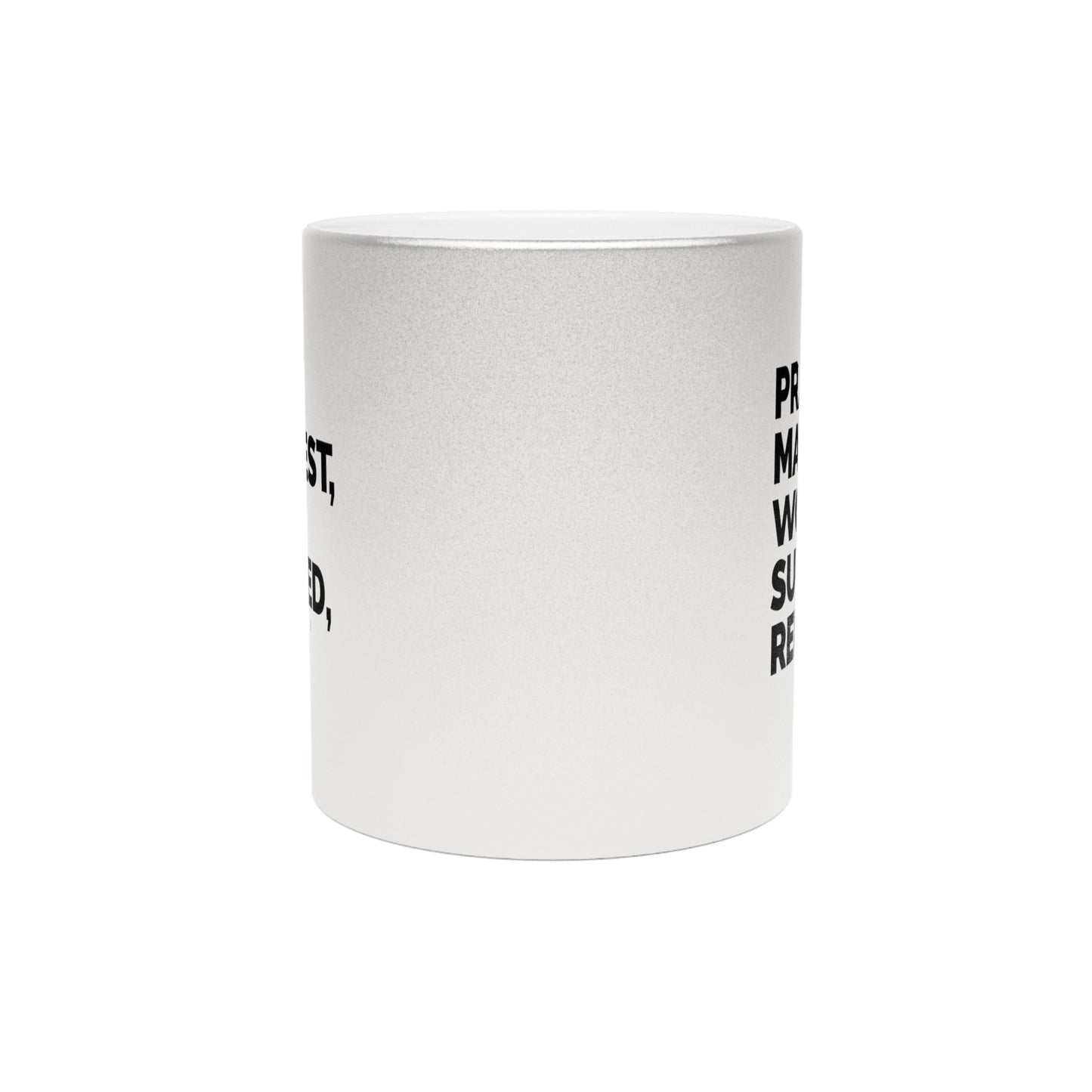 Built To Bloom - Metallic Mug (Silver\Gold)