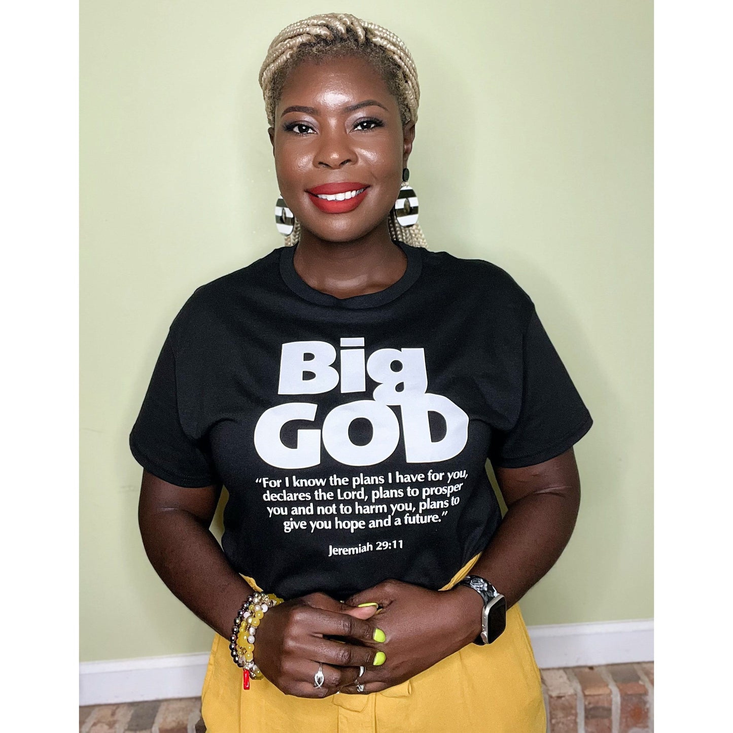 Big God Tshirt - Black & White – Shamere Young