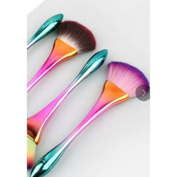 Fan Blush Brush - MultiColored - Overstock